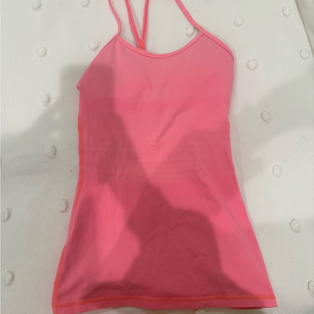 lululemon athletica Bright Pink Tank Top